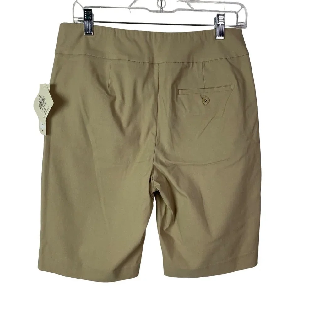 EP Pro Golf Shorts Khaki Size 8 Pull On Stretch - Picture 6 of 8